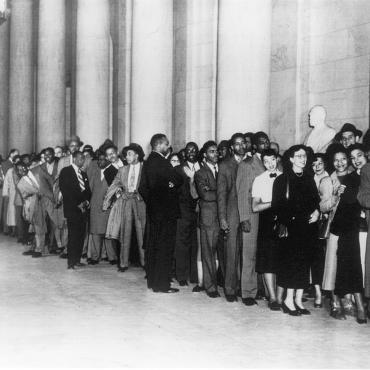 Supreme Court Hearing on Segregation in Public Schools, 1953