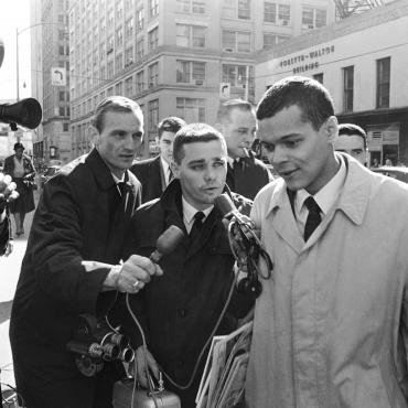 Representative-elect Julian Bond, 1966, and the Press