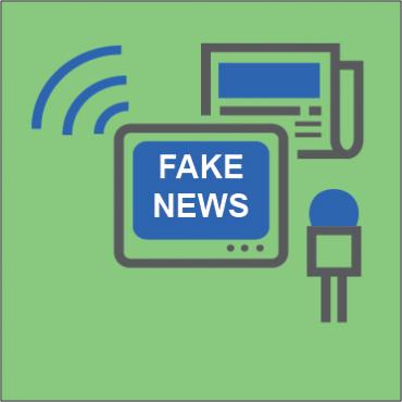 Fake news logo